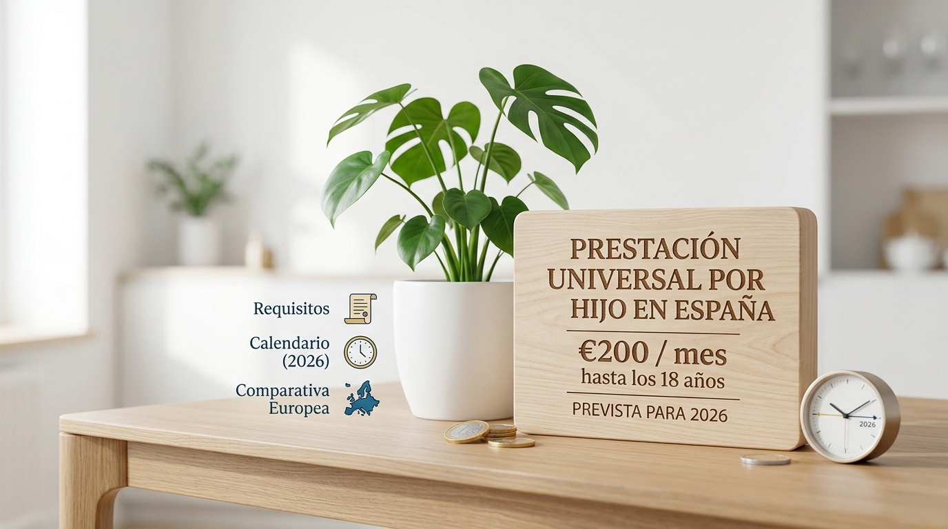 Prestación Universal por Crianza 2026: 200 €/mes hasta los 18 años, ¿quién la va a cobrar?